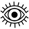 Supporter Badge eye icon
