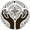 Supporter Badge open hands icon