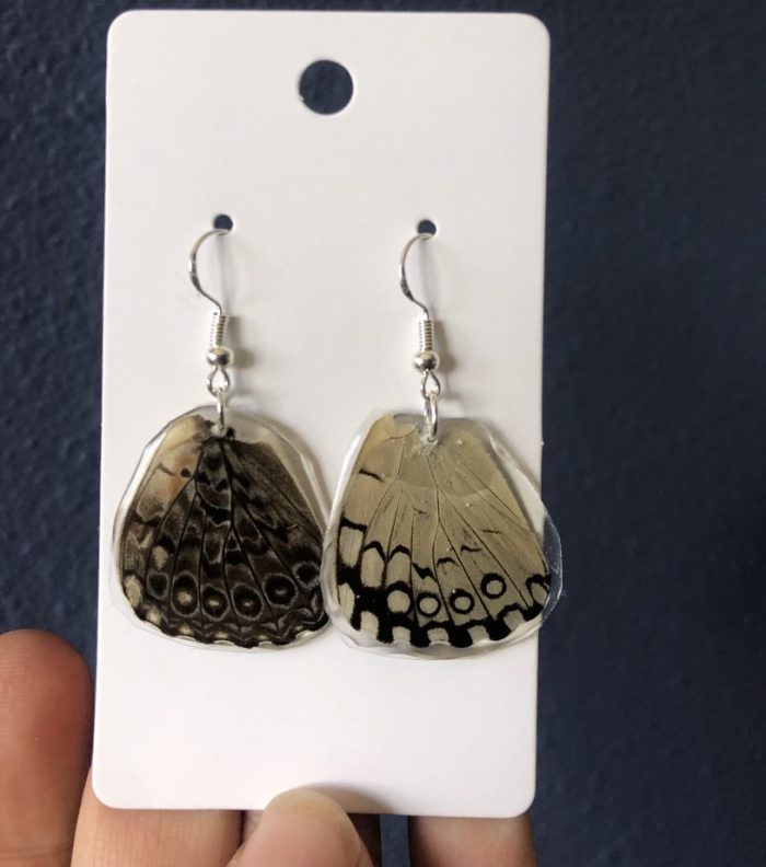 Butterfly wing earrings