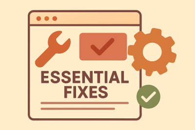 High Priority Fixes